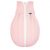 Alvi ® Makuupussi Jersey Light Pink feather vaaleanpunainen/valkoinen