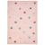 LIVONE lasten matto COLOR MOON vaaleanpunainen / monivärinen 120×180 cm
