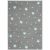 LIVONE leikki ja lasten matto Lasten rakkausmatot hopea taivaanharmaa / minttu, 100 x 150 cm