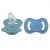 Lullaby Planet Silikoni tutti 2 Pack Dental Size 2 Ocean Teal & Dove Blue