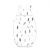 Odenwälder Unipussi Jersey Airpoints 60 – 110 cm höyhenet harmaa