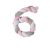 Plastimyr Ornamental Twist 120cm harmaa/vaaleanpunainen/valkoinen