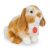 Teddy HERMANN ® Pupu istuu vaaleanruskea / valkoinen pied 20 cm