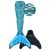XTREM Toys and Sports FIN FUN Merenneito- pyrstö Tidal Teal