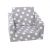 knorr® toys Single sohva – Grey white stars